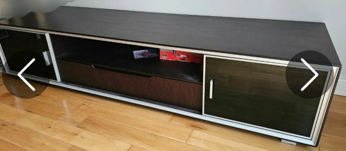 Solid wood TV stand - Image 1