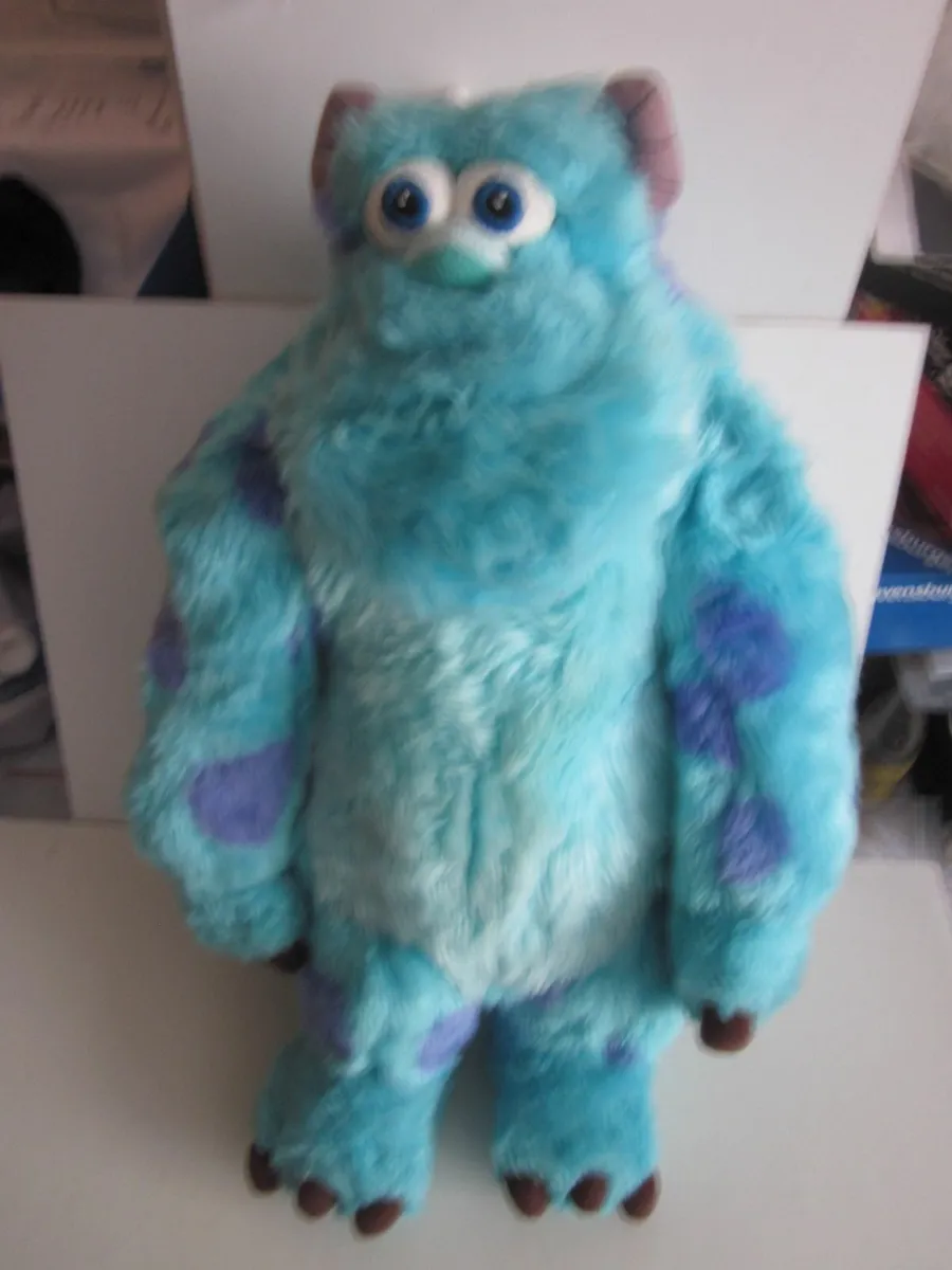 Disney Store Pixar Sulley Soft Toy Plush Monsters - Image 4