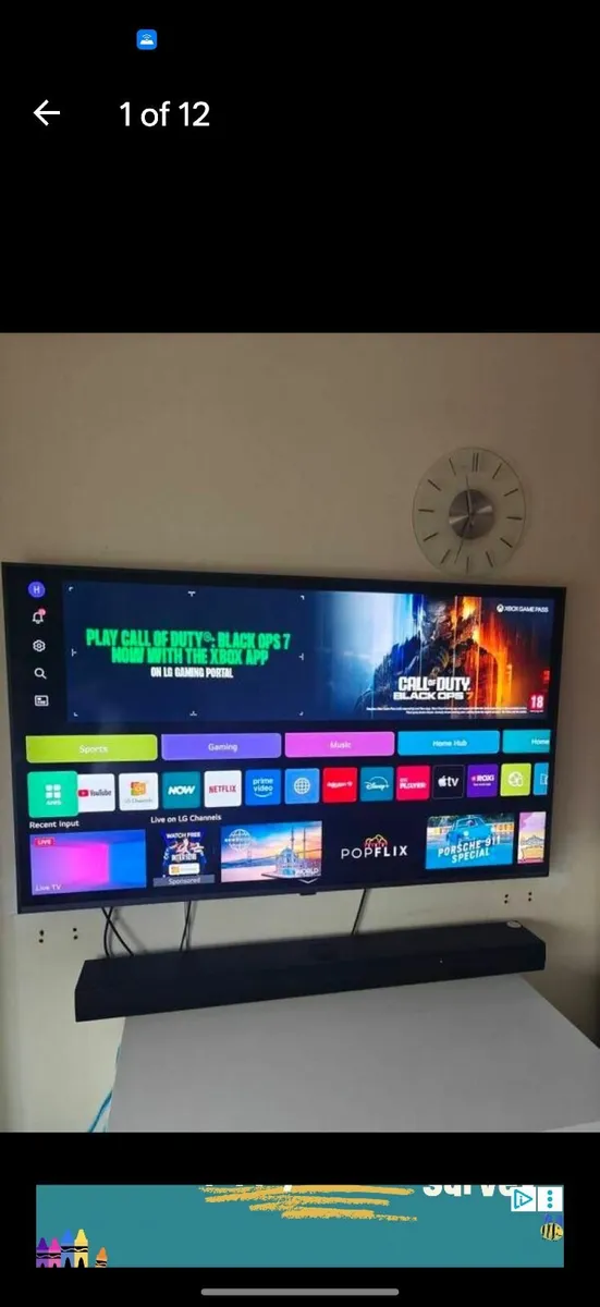 Lg Qned tv 50" - Image 4