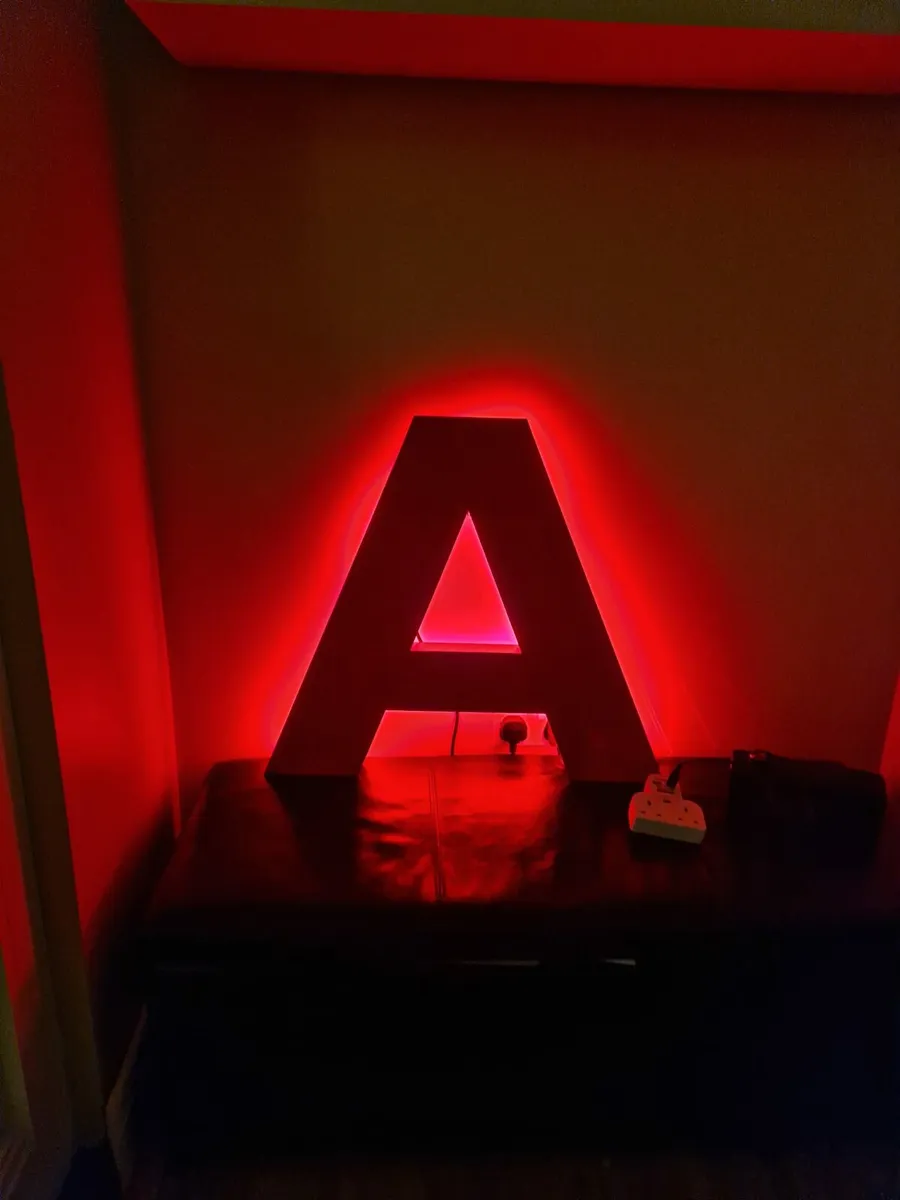 Light up letters, kids room,garage,business sign - Image 2