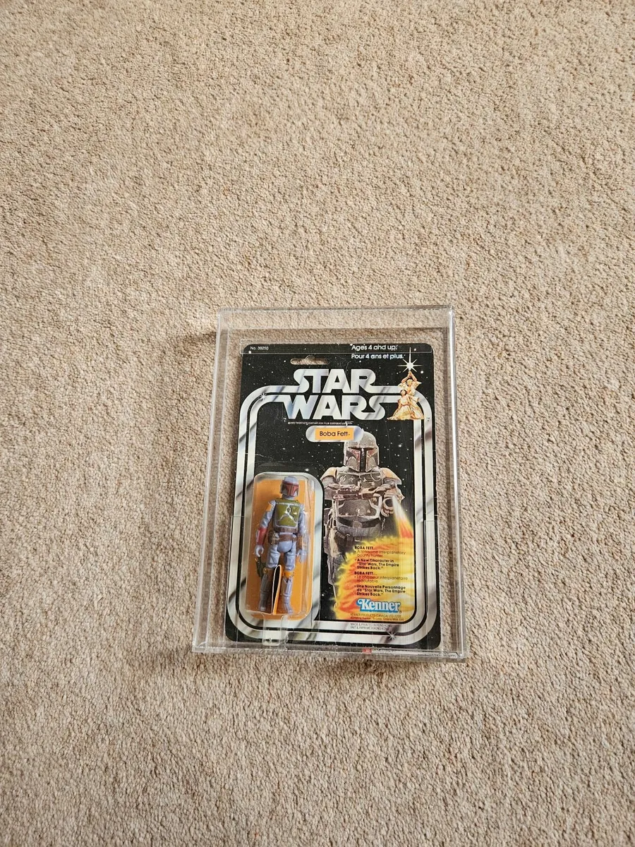 Vintage Star Wars 20 Back Boba Fett AFA60 - Image 3