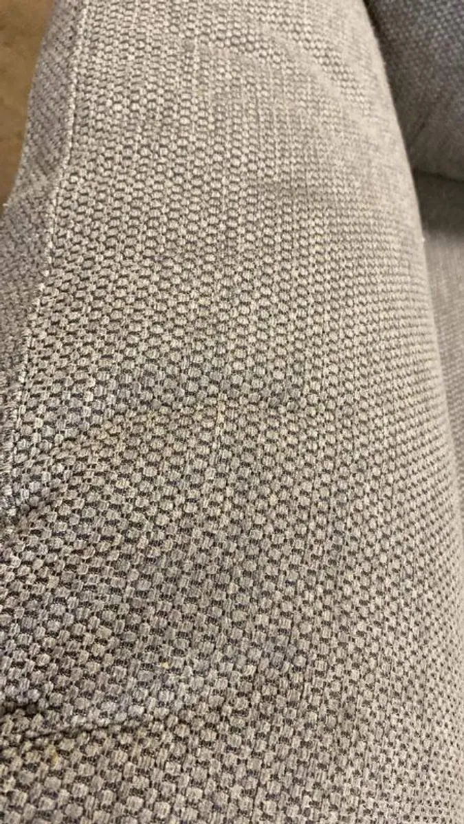 3 seater grey sofa and recliner armchair - Image 2