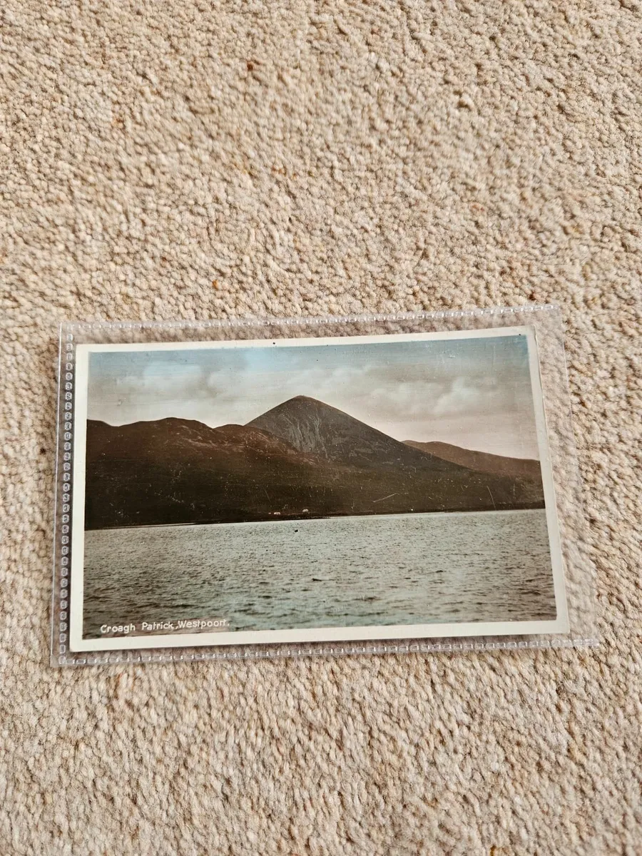 Vintage Croagh Patrick Post Card - Image 1