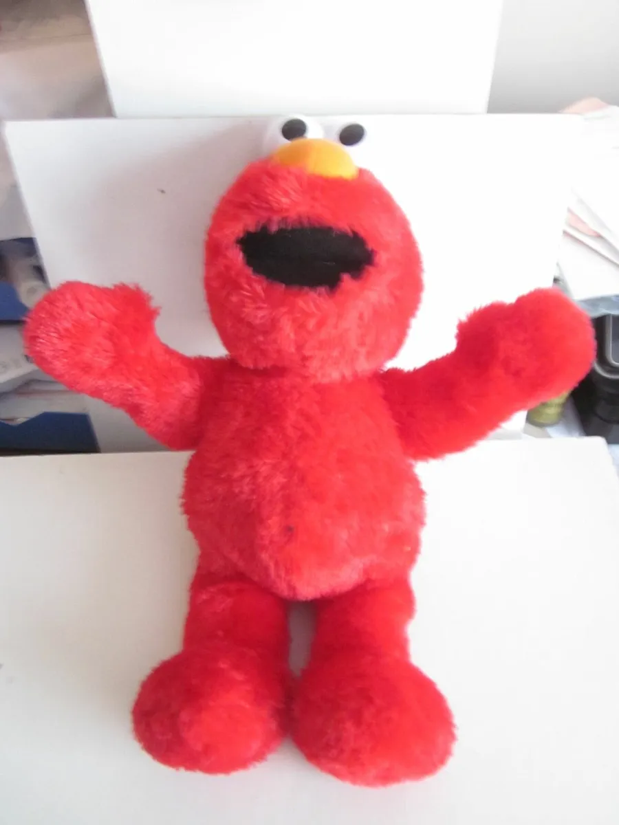 Sesame Street, Interactive, Tickle Me Elmo,Soft Pl - Image 1
