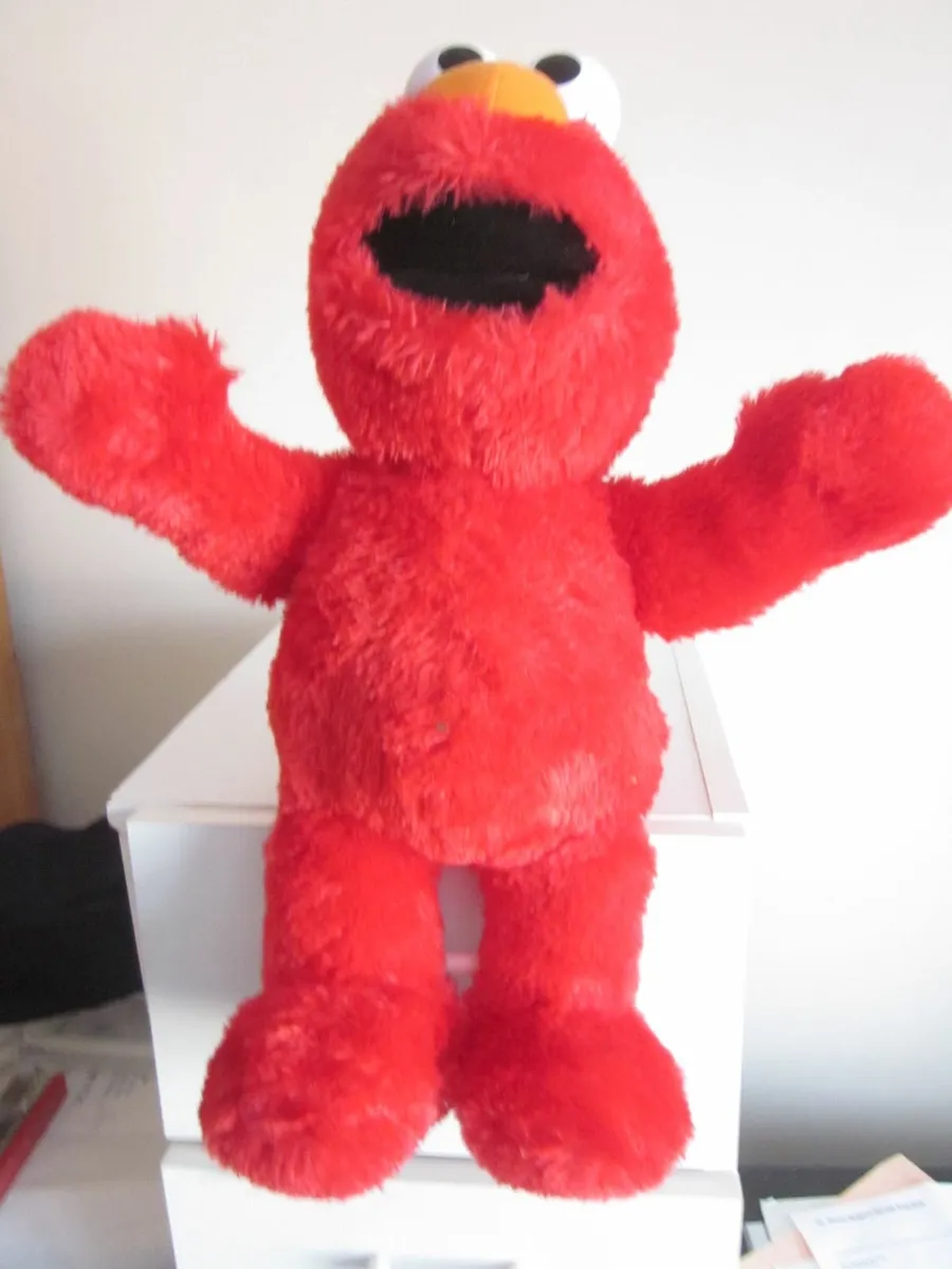 Sesame Street, Interactive, Tickle Me Elmo,Soft Pl - Image 3