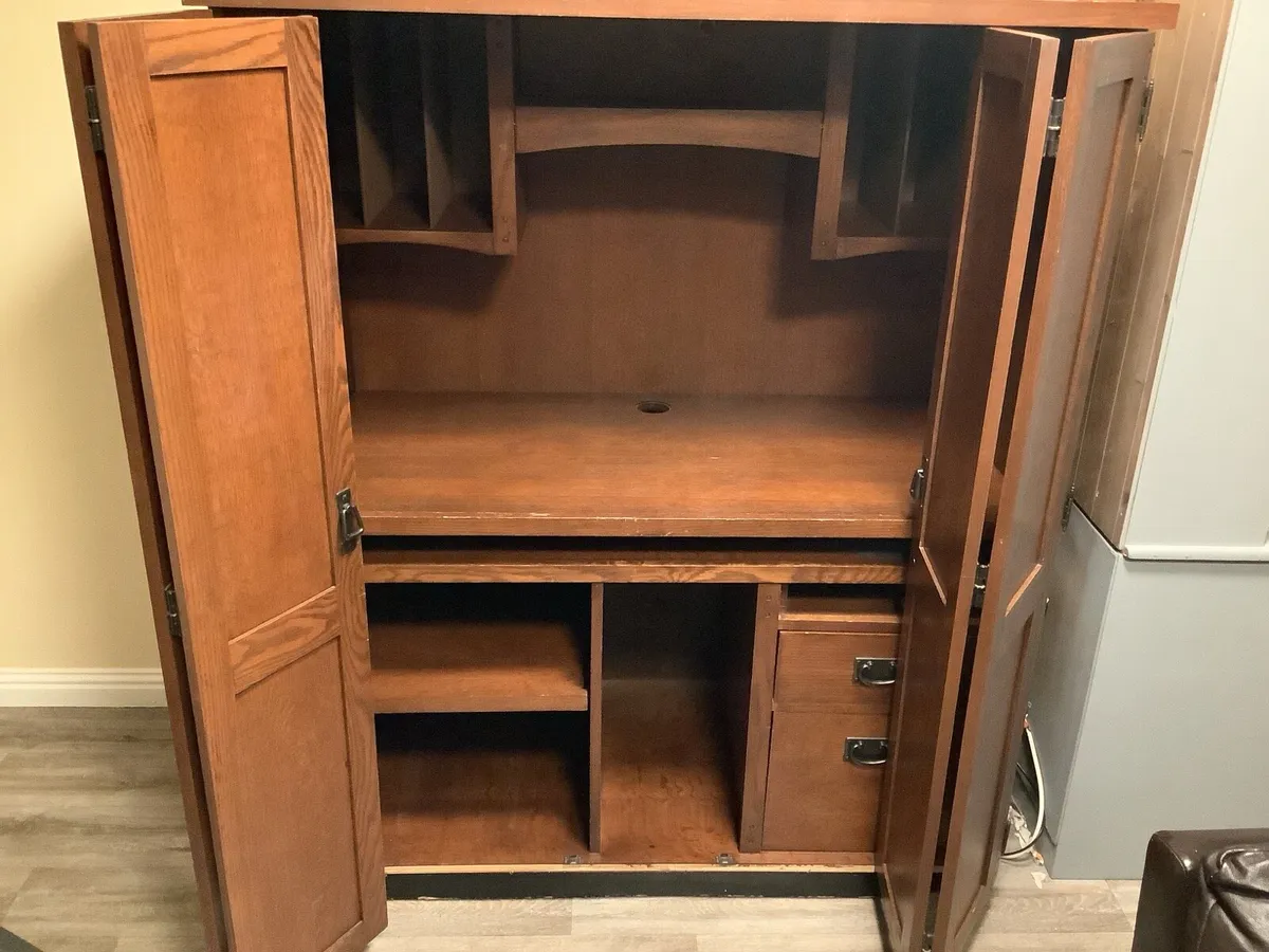 Solid wood bureau - Image 3