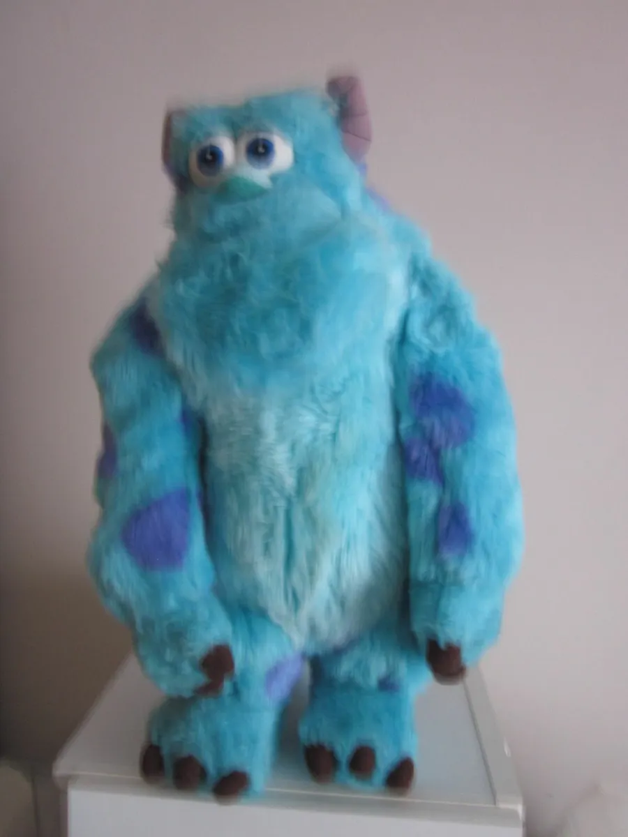 Disney Store Pixar Sulley Soft Toy Plush Monsters - Image 1