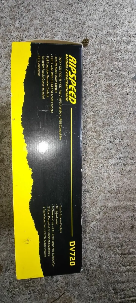 In-Car DVD player: Ripspeed DV720 unit - Image 2