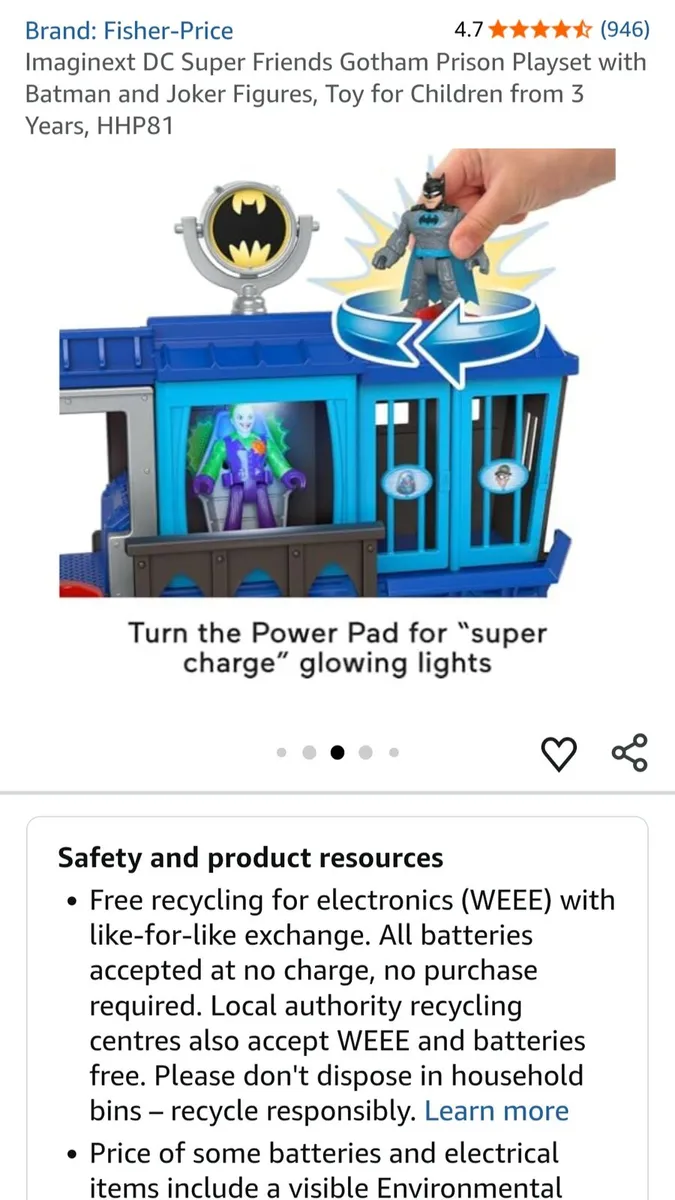 2 ×Marvel Batcaves, collection & cash only - Image 3