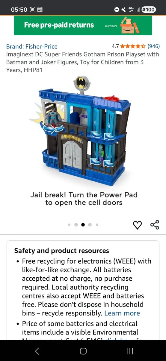 2 ×Marvel Batcaves, collection & cash only - Image 4