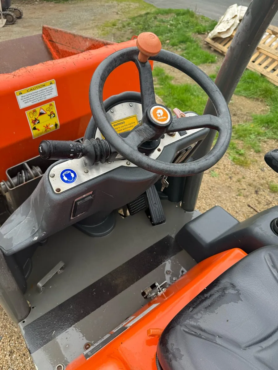 Ausa 1.5 ton Mini hi tip dumper - Image 1