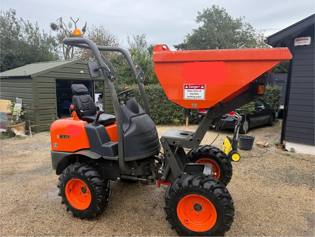 Ausa 1.5 ton Mini hi tip dumper - Image 4