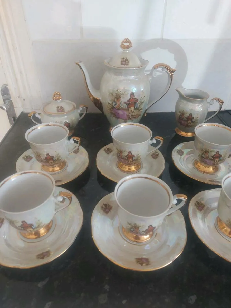 Exquisite 1960's Chodziez tea or coffee set - Image 1