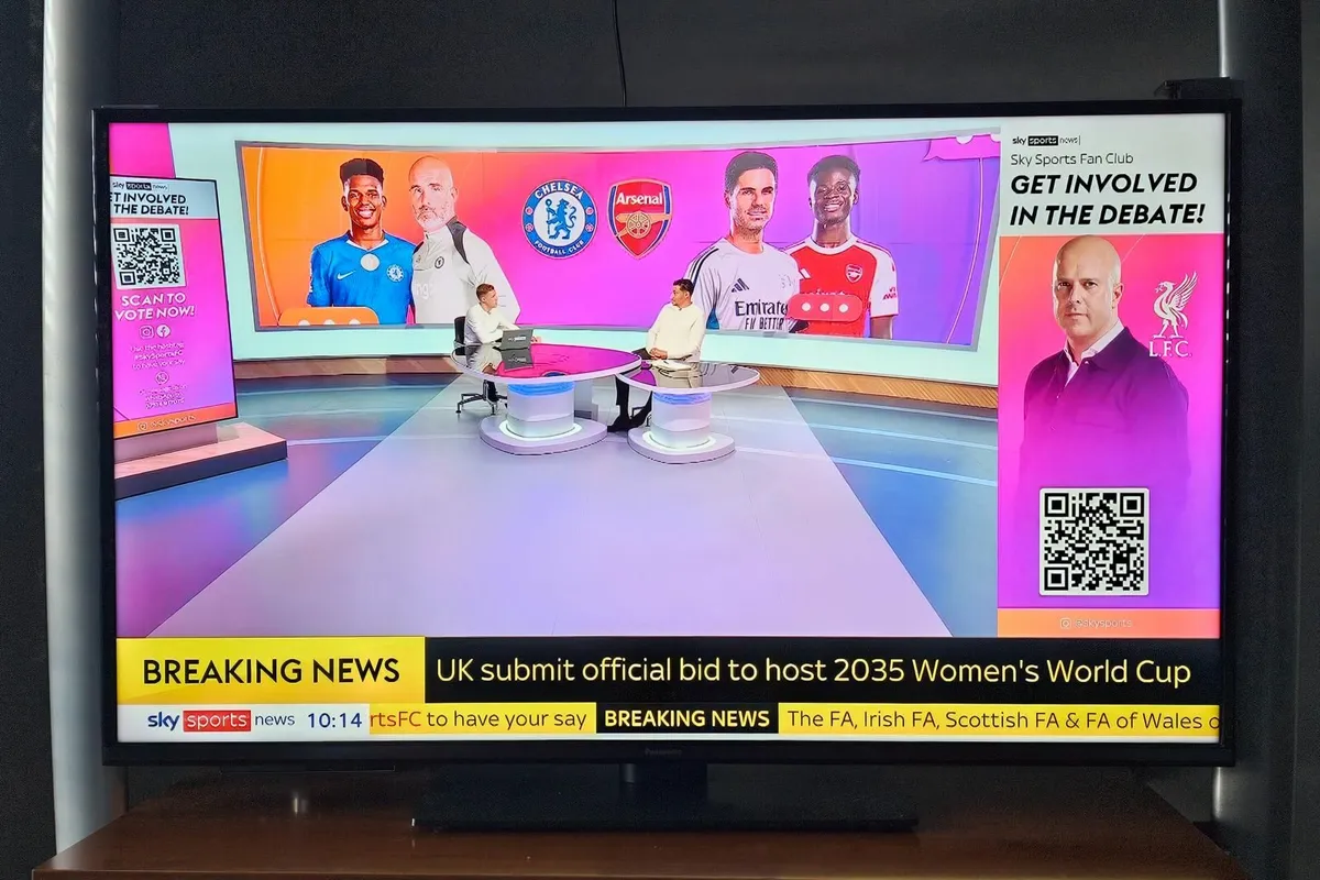 Panasonic 50" Smart TV for sale