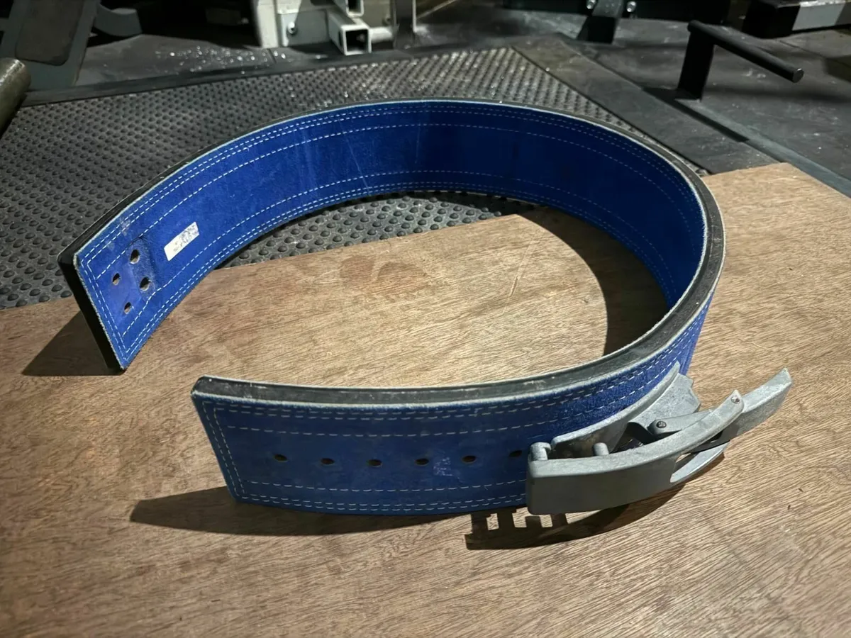 Inzer Advance Designs Lever Forever Belt (Blue) - Image 3