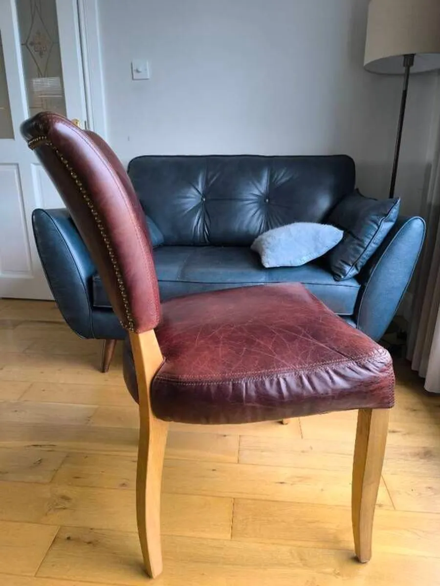 dining chair halo leather - Image 3