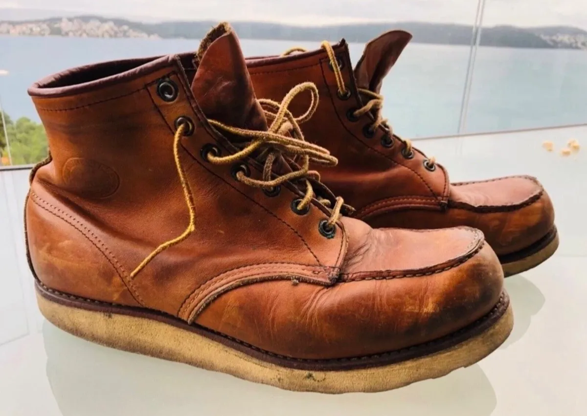 RED WING IRISH SETTER BOOTS VINTAGE - Image 3