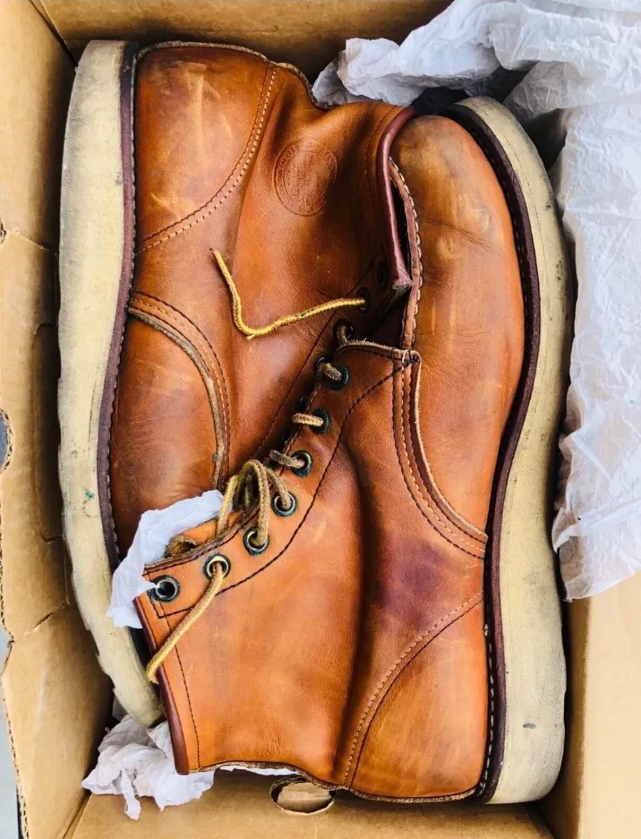 RED WING IRISH SETTER BOOTS VINTAGE - Image 4