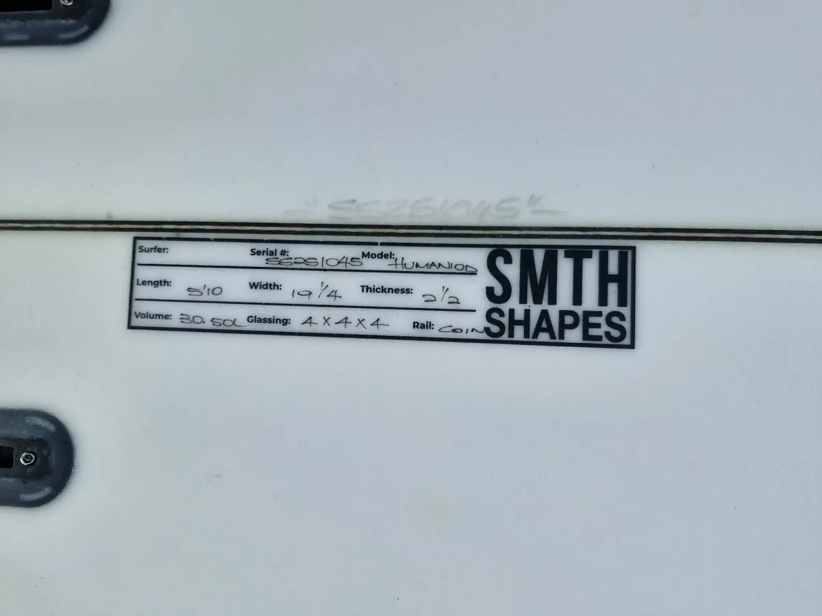 Surfboard - SMTH 5'10" Humanoid - Image 3