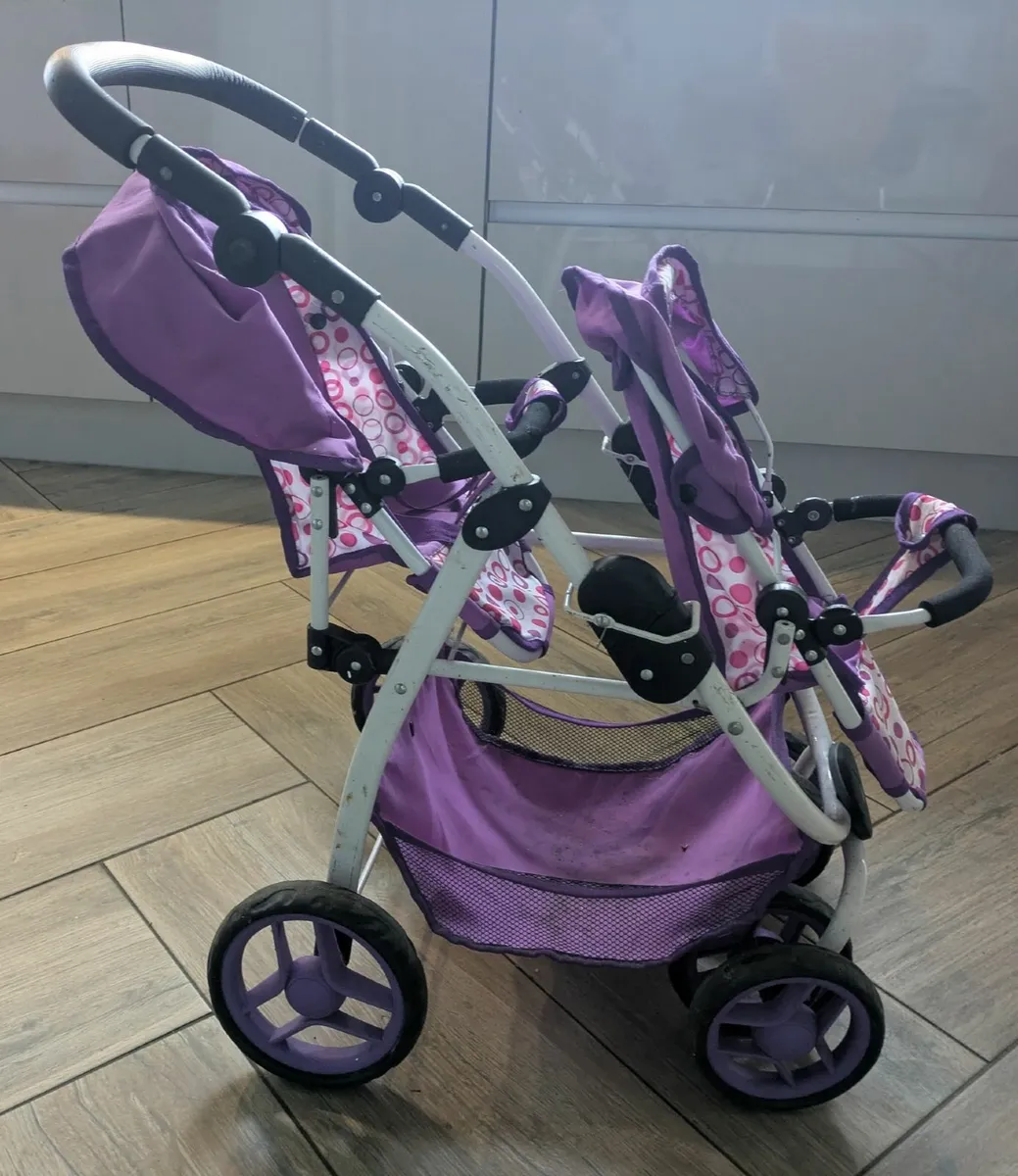 👶 Double pram & Mr. Frosty - Image 1