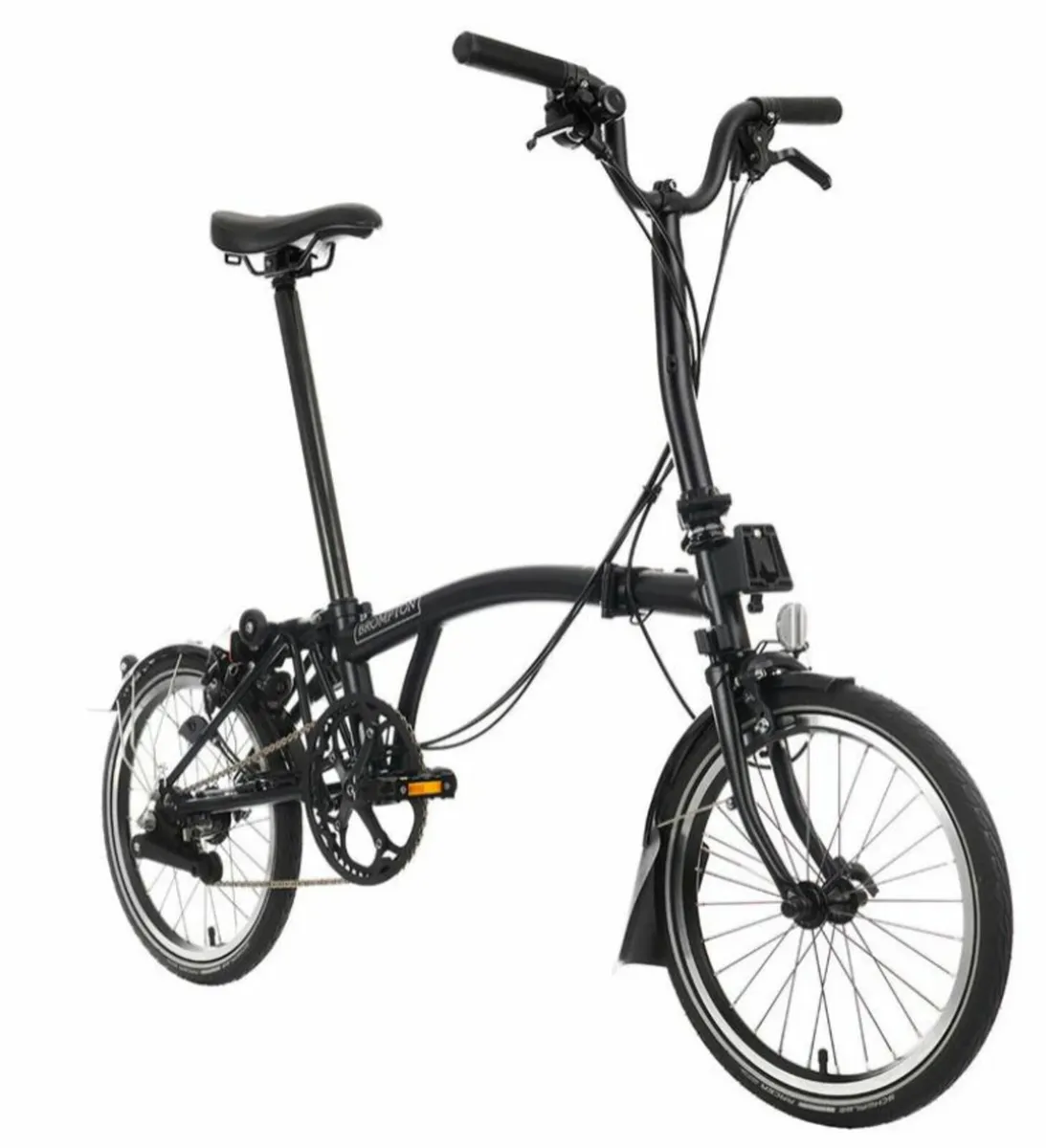 BROMPTON BIKE C LINE - FOLDING BIKE- 6 SPEED-BLACK - Image 3