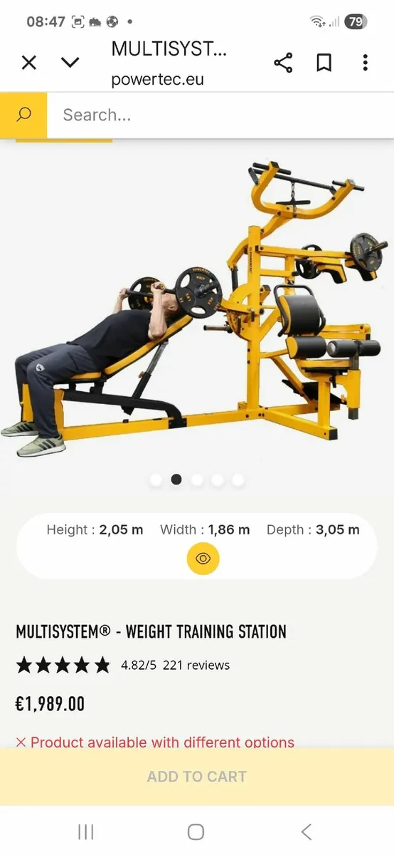 Powertec multi gym - Image 3