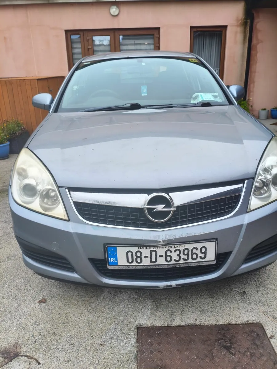 Opel Vectra 2008 with NCT and Tax - Image 1