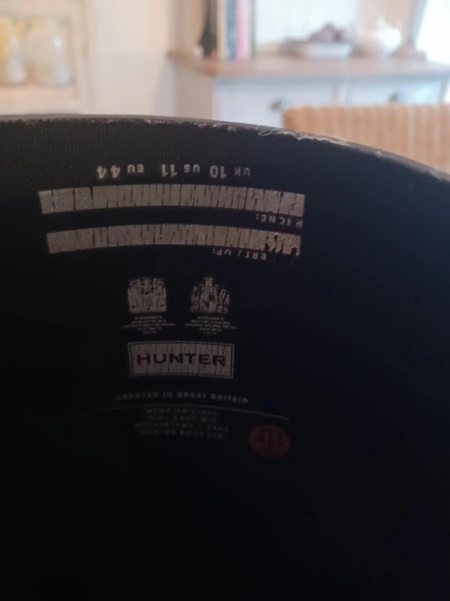 HUNTER 3/4 Length MEN'S RAIN BOOTS - Image 3