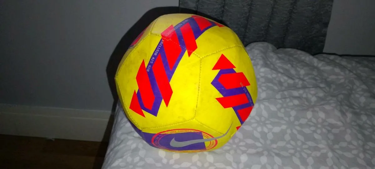 Nike Pitch Football DC2380-710 (Yellow/Purple) - Image 2