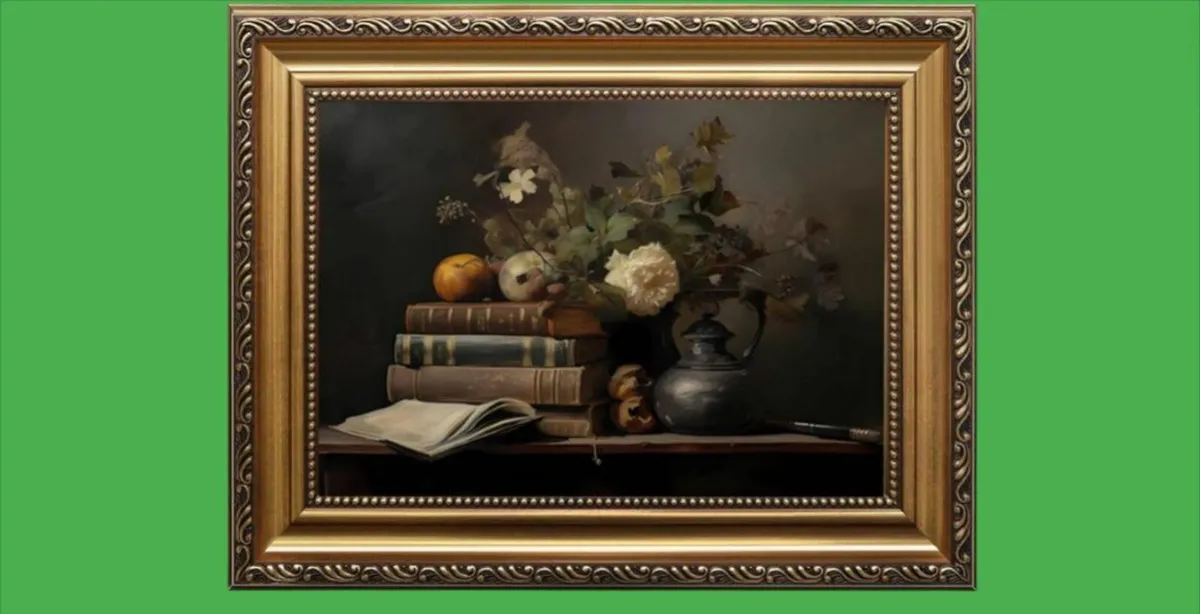 Vintage/Signed/Framed 'Memories' By Kate O'Reilly - Image 2