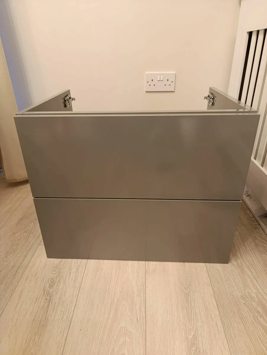 Wall Vanity Unit with Basin – Almost New - Image 1