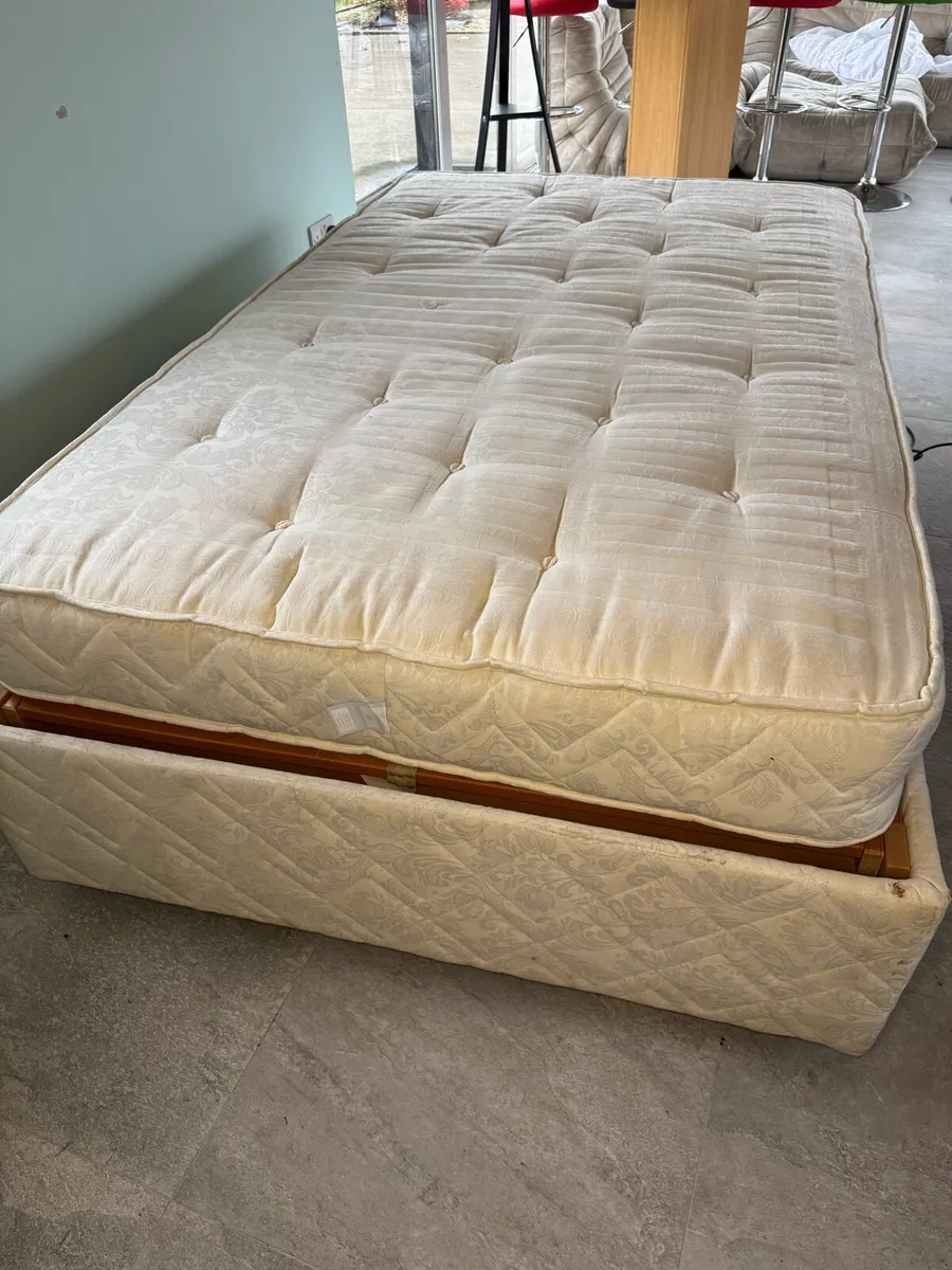 4ft Electric mobility bed with mattress - Image 1