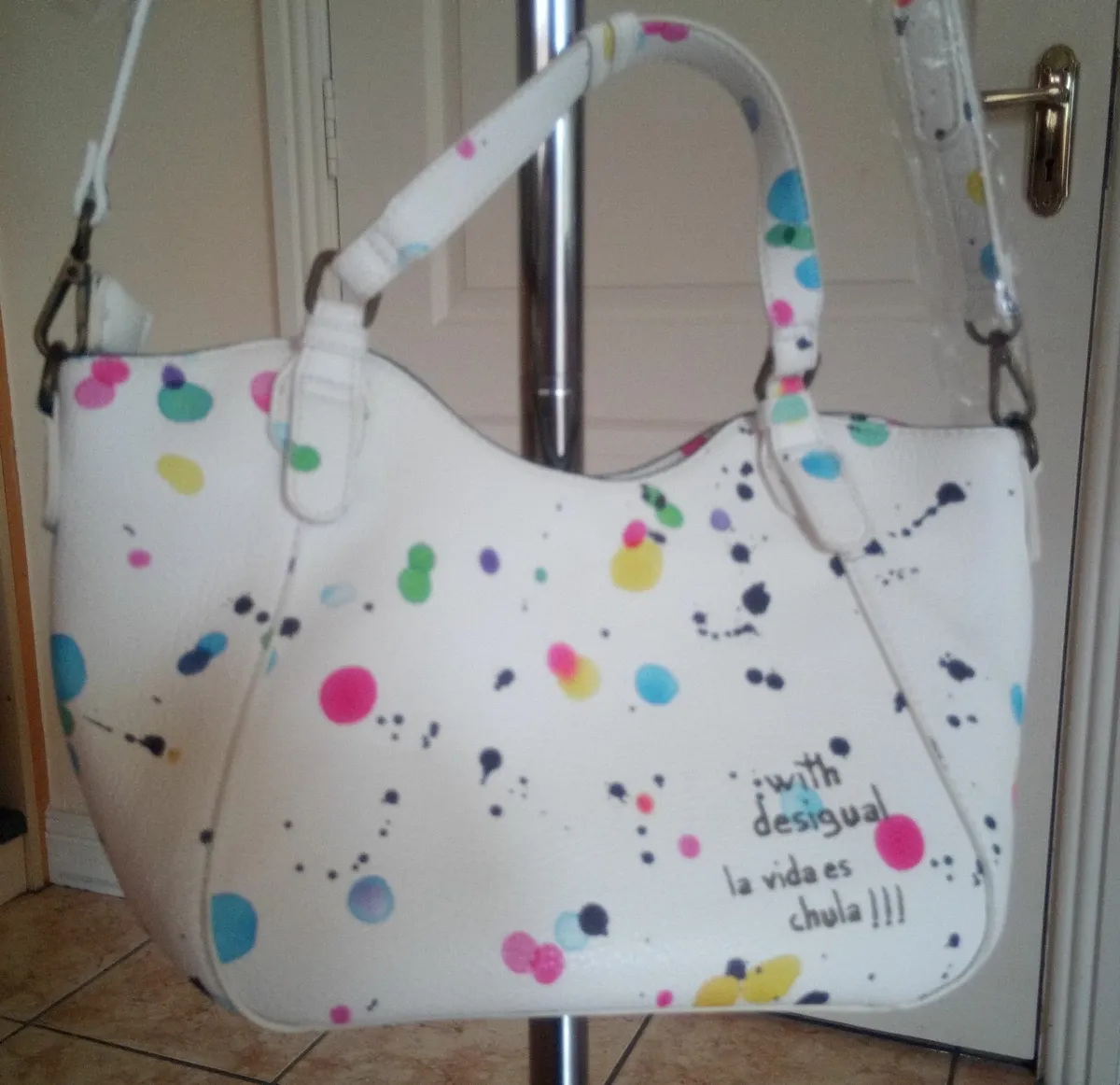 New Desigual Rotterdam New Splatter Handbag - Image 2