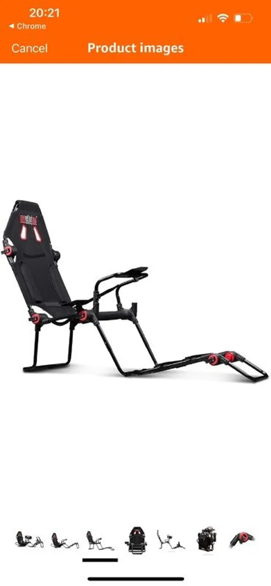 SIM Racing Cockpit Next Level Racing F-GT Lite - Image 3