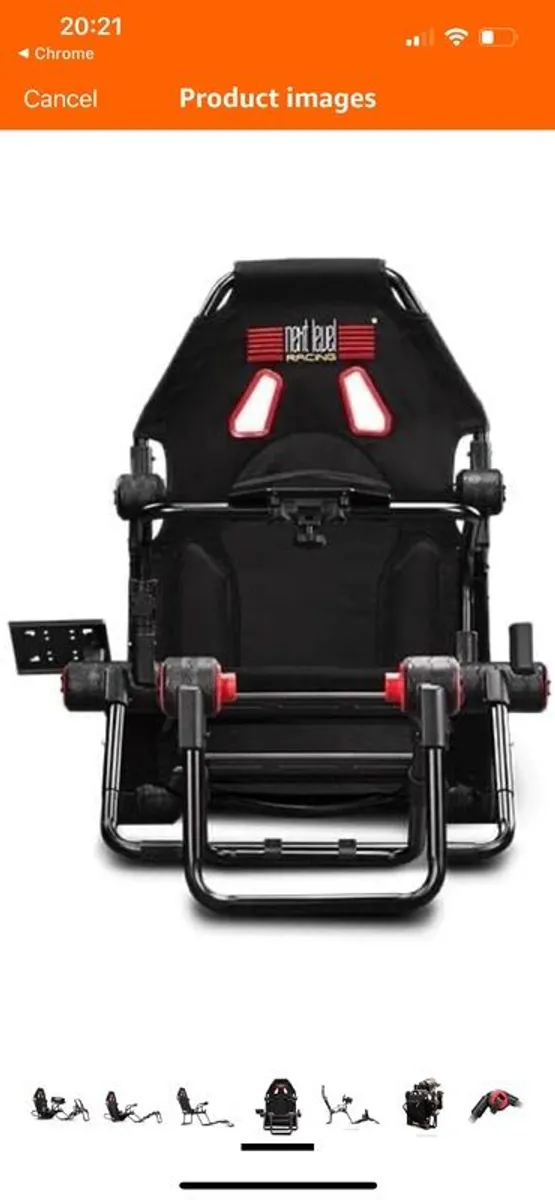 SIM Racing Cockpit Next Level Racing F-GT Lite - Image 4