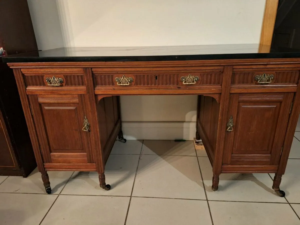 Antique writing desk - Image 1