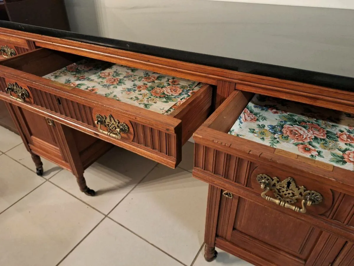 Antique writing desk - Image 2