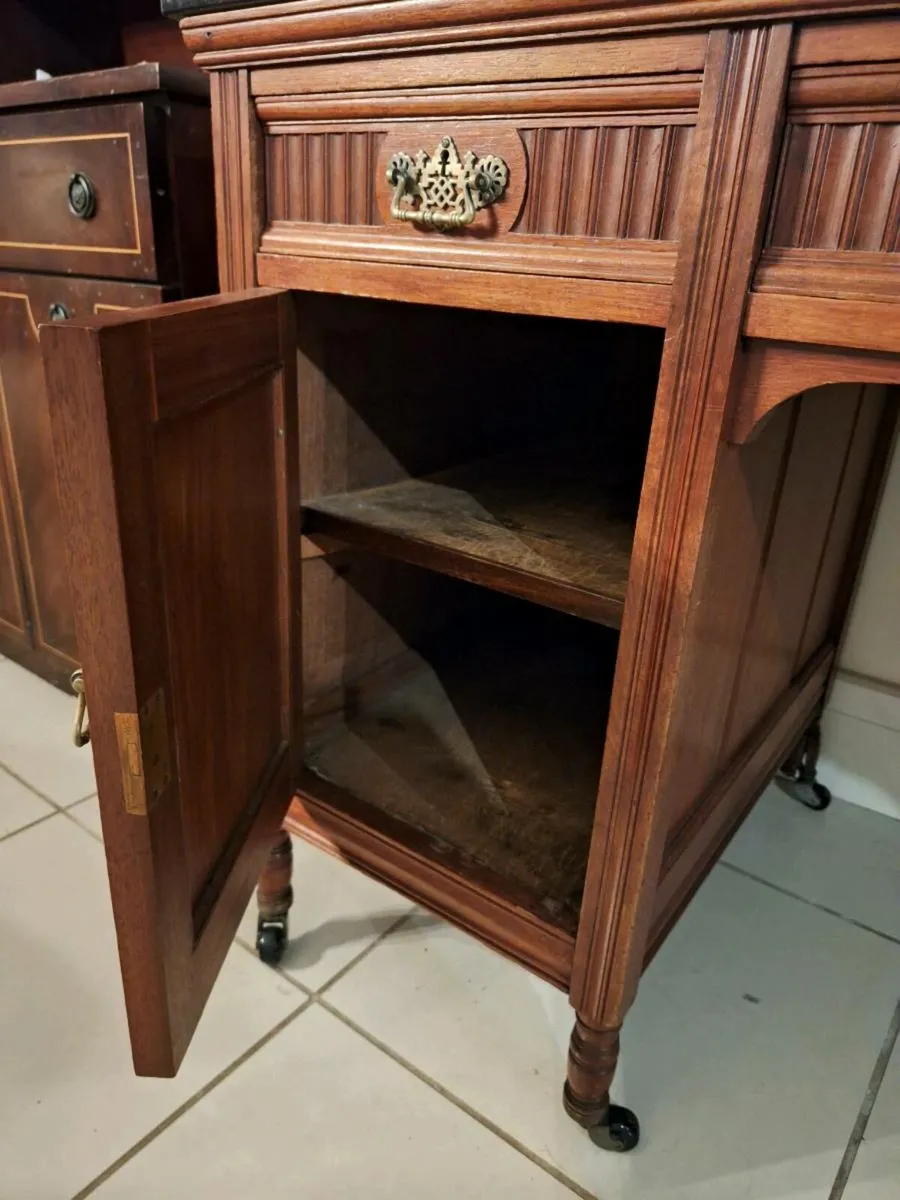 Antique writing desk - Image 3