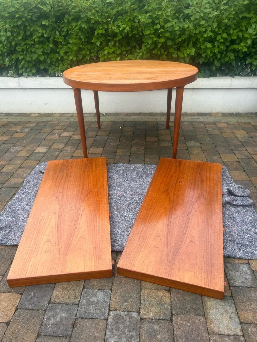 Niels koefoed dining table set mid century modern - Image 4