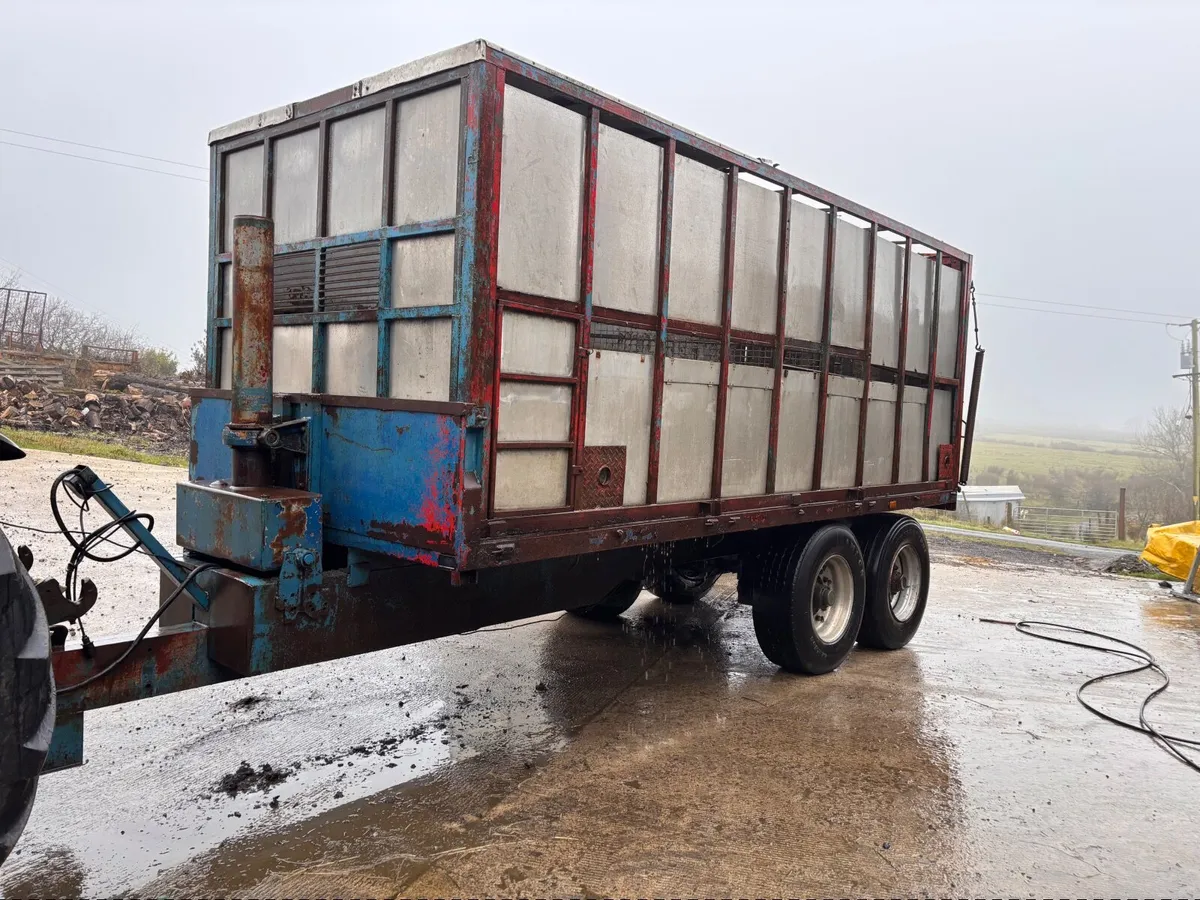 Cattle trailer/tipping trailer - Image 4