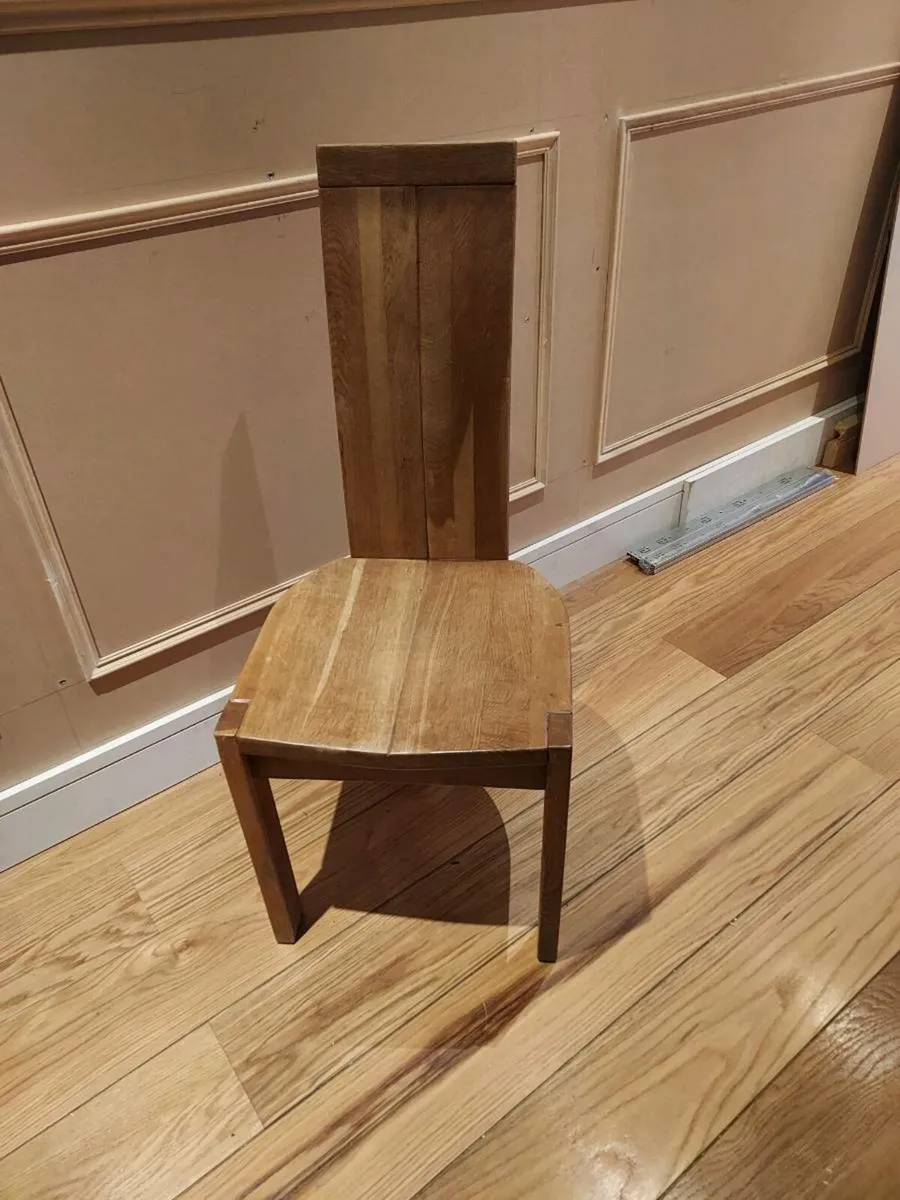 Dinning Chairs Oak - excellent quality - Image 1