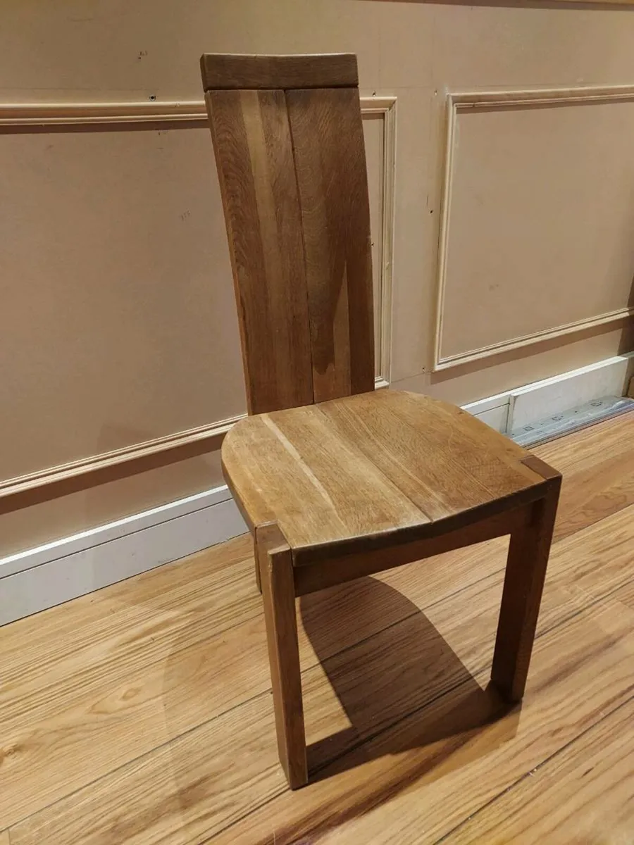 Dinning Chairs Oak - excellent quality - Image 4