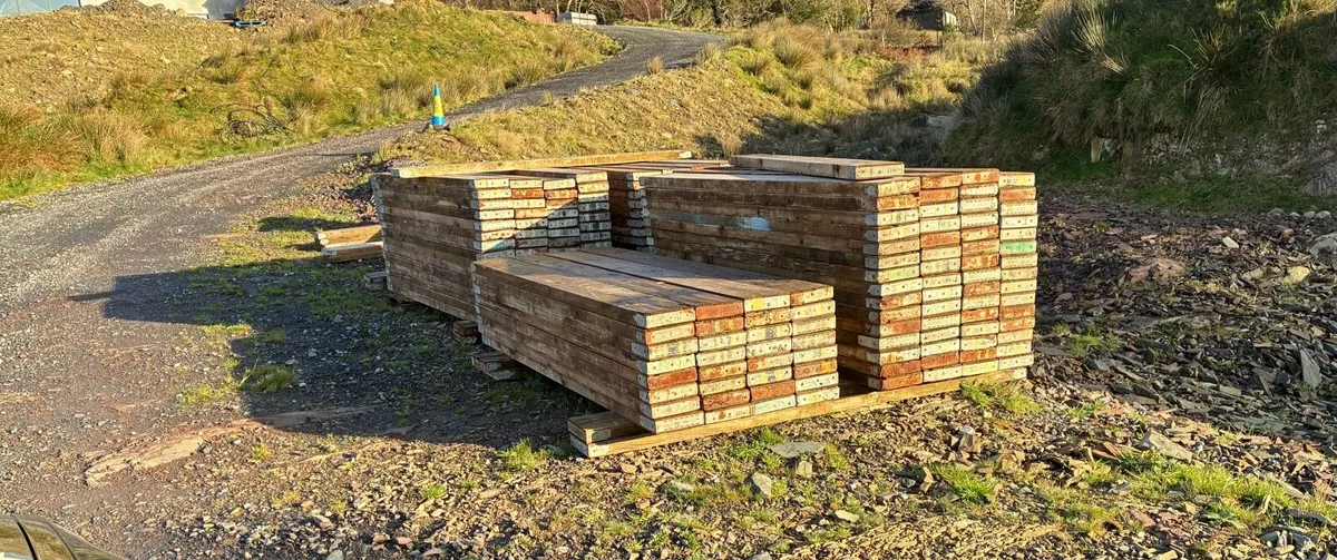 8 foot scaffolding boards suitable for garden use