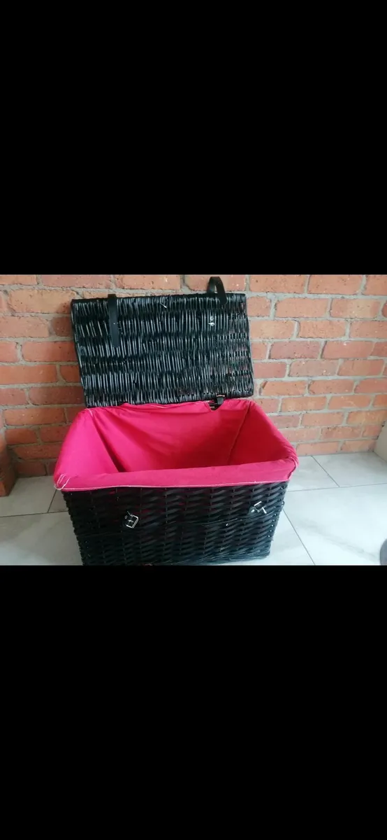 Wicker hamper basket - Image 2