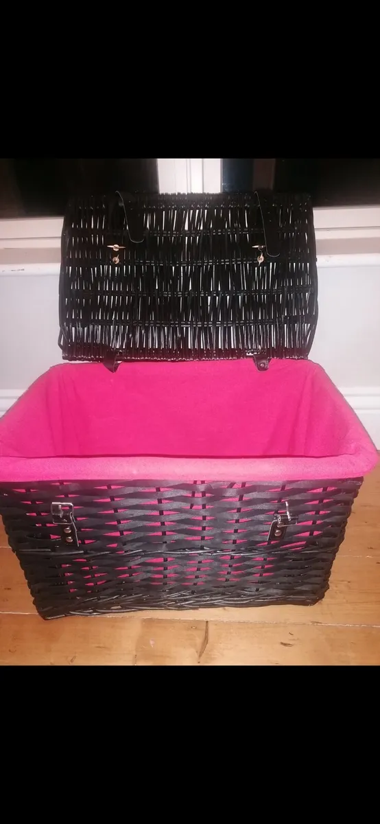 Wicker hamper basket - Image 3