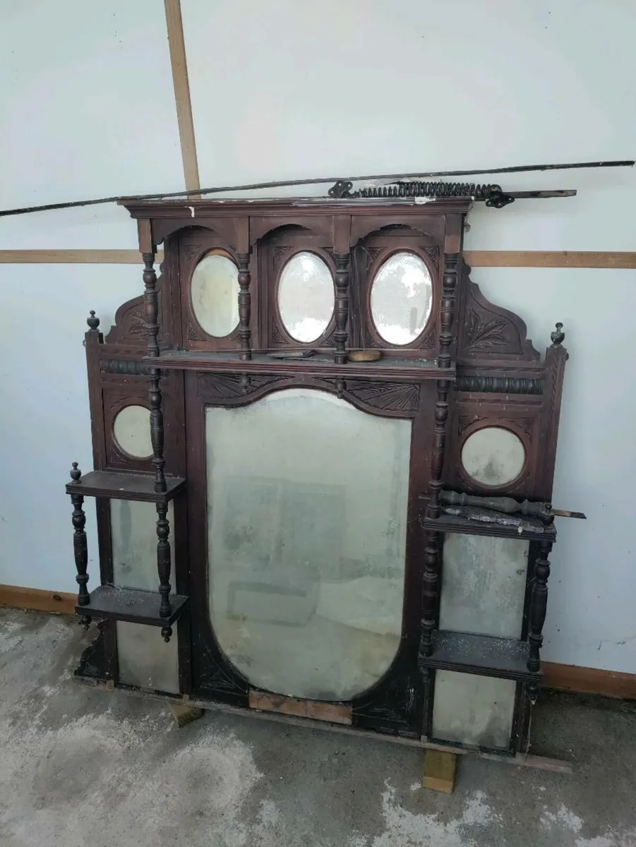 Over mantel mirror - Image 2