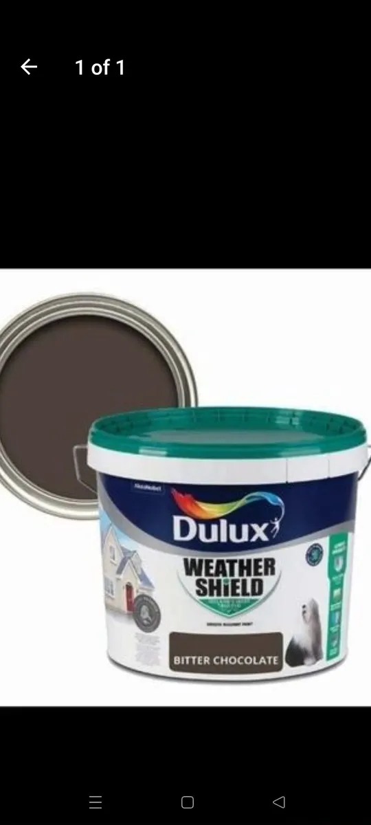 10ltr bitter chocolate exterior paint