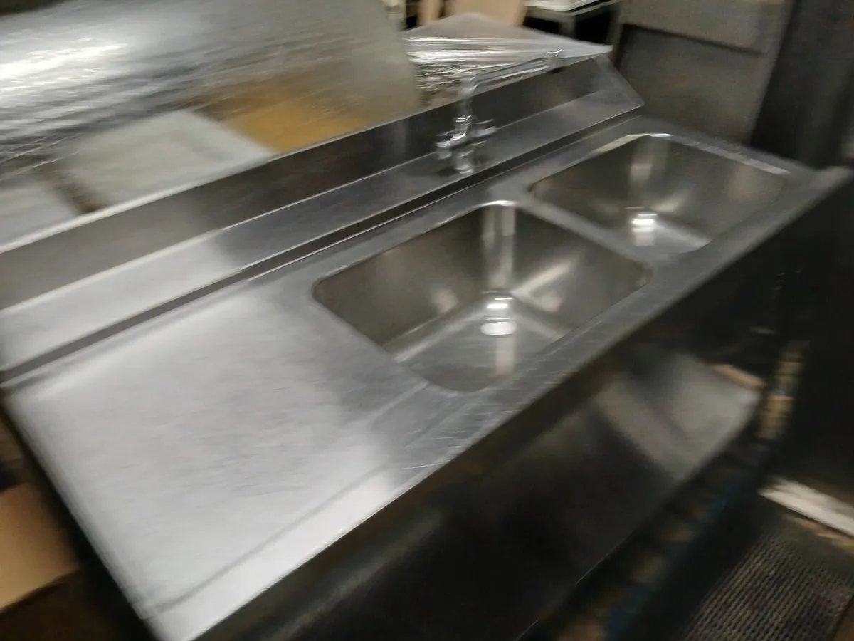 Staneless steel cabbinet/sink unit delivered - Image 1