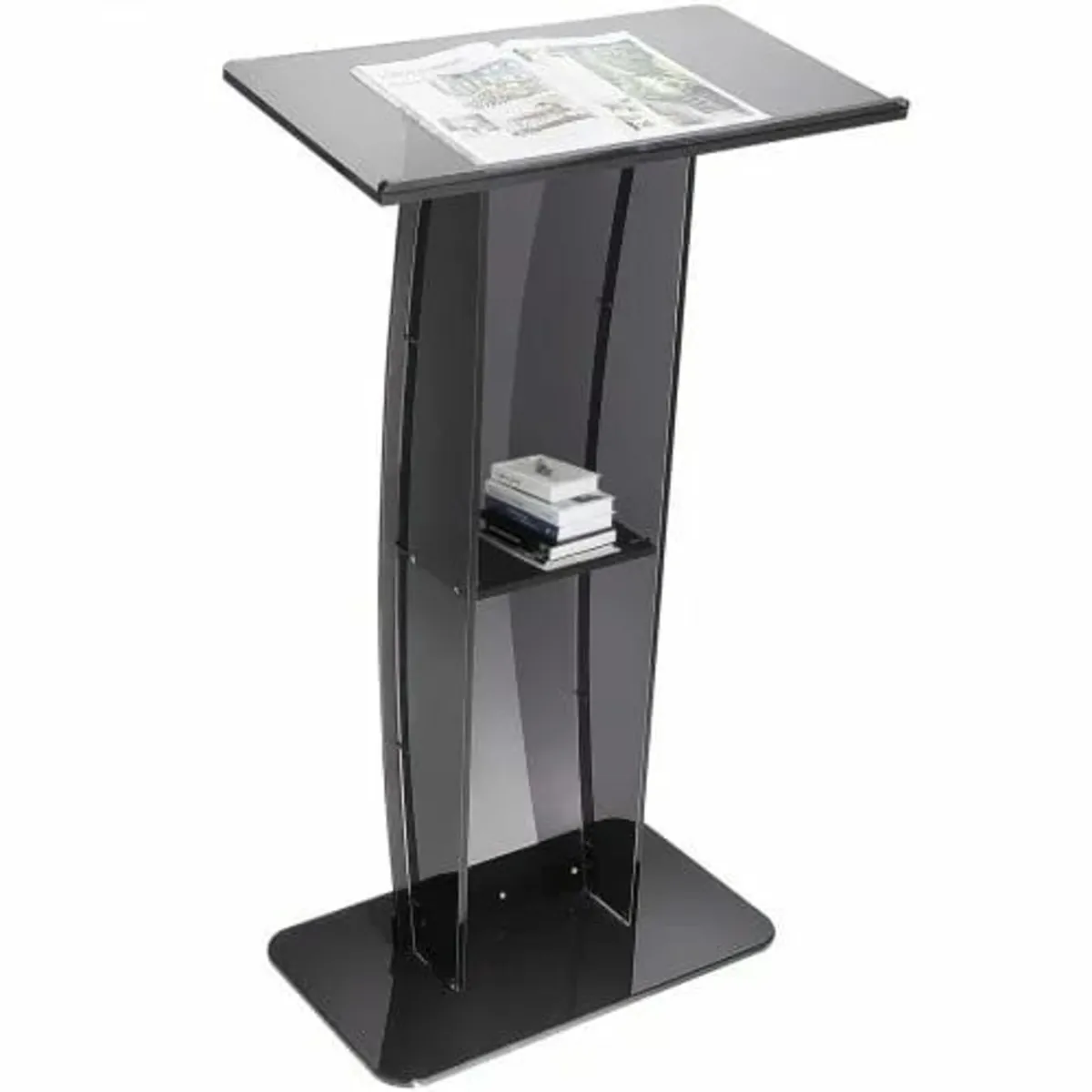 Acrylic Podium, 119 cm Tall, Acrylic Podium Stand - Image 1