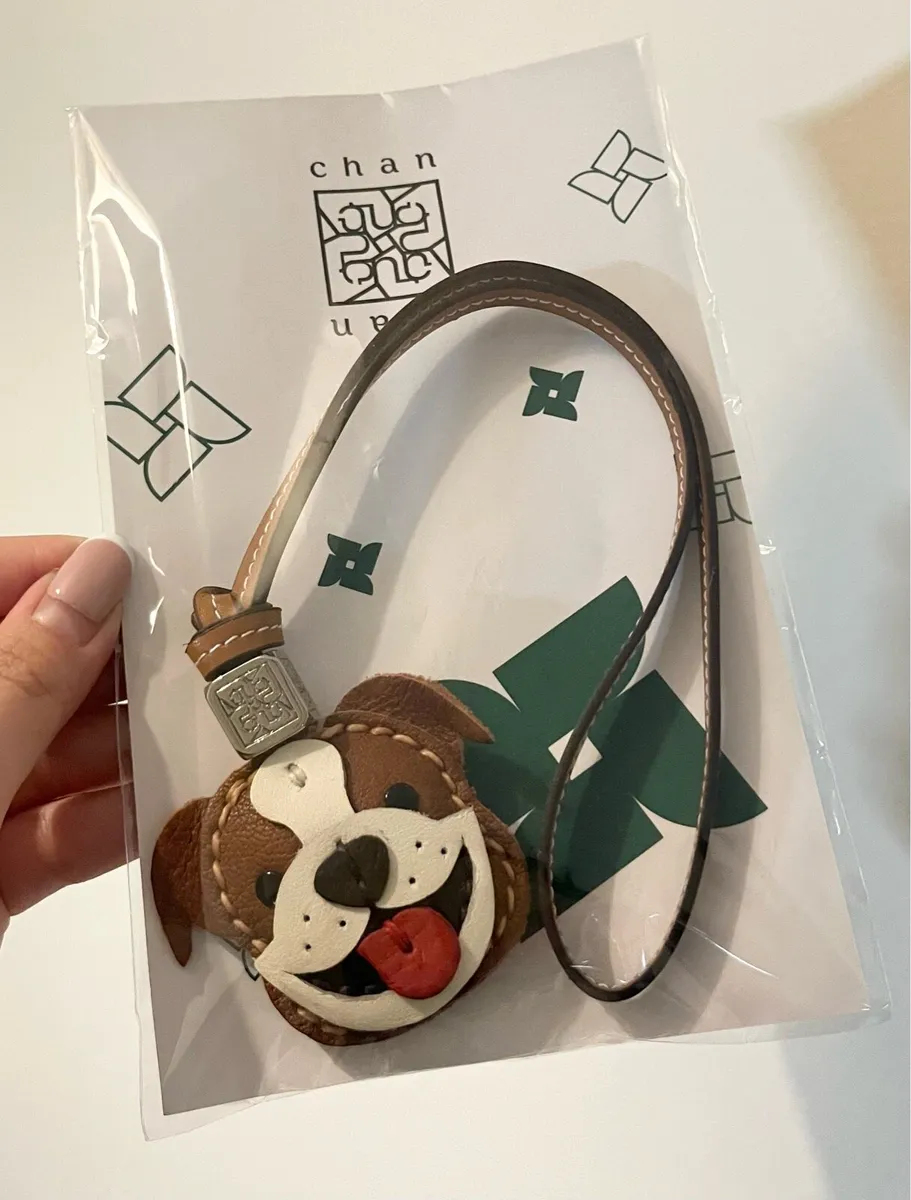 NEW dog bag charm bag keychain Christmas gift - Image 1